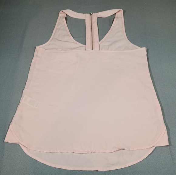 Dynamite Lightweight Blush Racer Back Tank Top Size Small - Picture 2 of 6